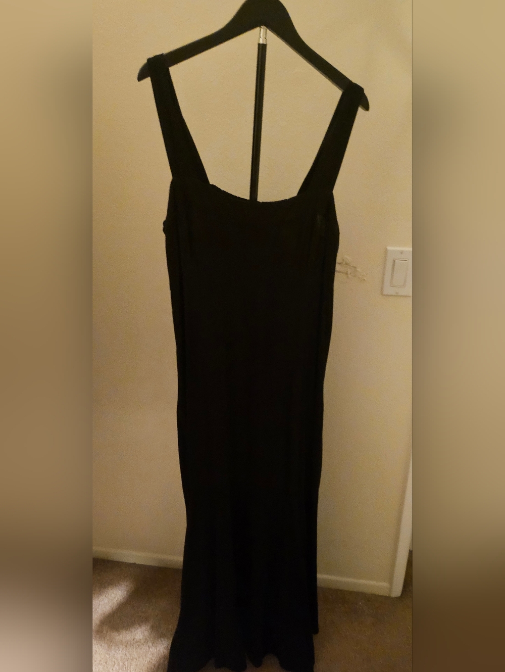 Vince Camuto Black Sleeveless Maxi Dress